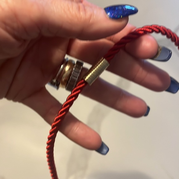 Cartier Classic Red Gift Bag 9โ x 10โ x 3.5โ w/ wrapped corded handle - Picture 4 of 10